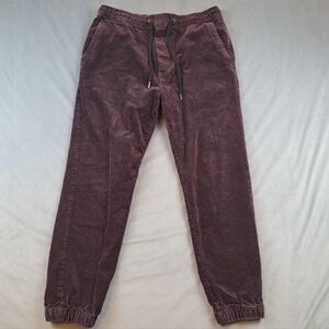 American Eagle Next Level Flex Jogger Pants Women's X Small Purple Burgundy